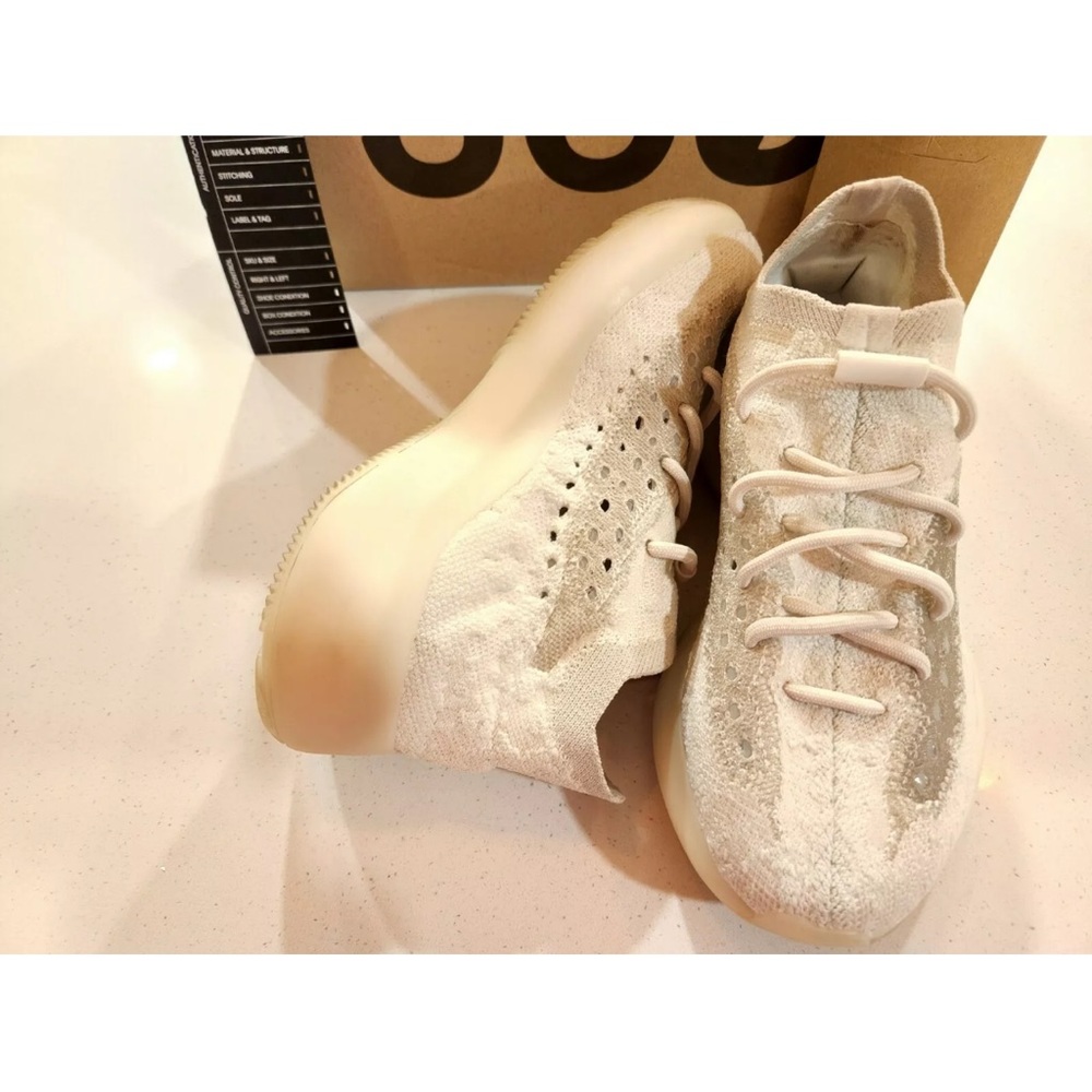 SOLD Yeezy boost 380 calcite good US 6 F 382/3 UK 5 1/2 AUTHENTIC sold on eBay - Picture 10 of 11